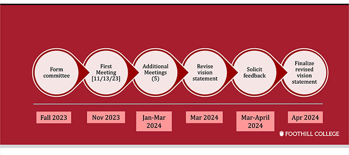 Vision Statement Revision Timeline