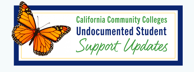 CCC Undocu Student Support Updates Logo