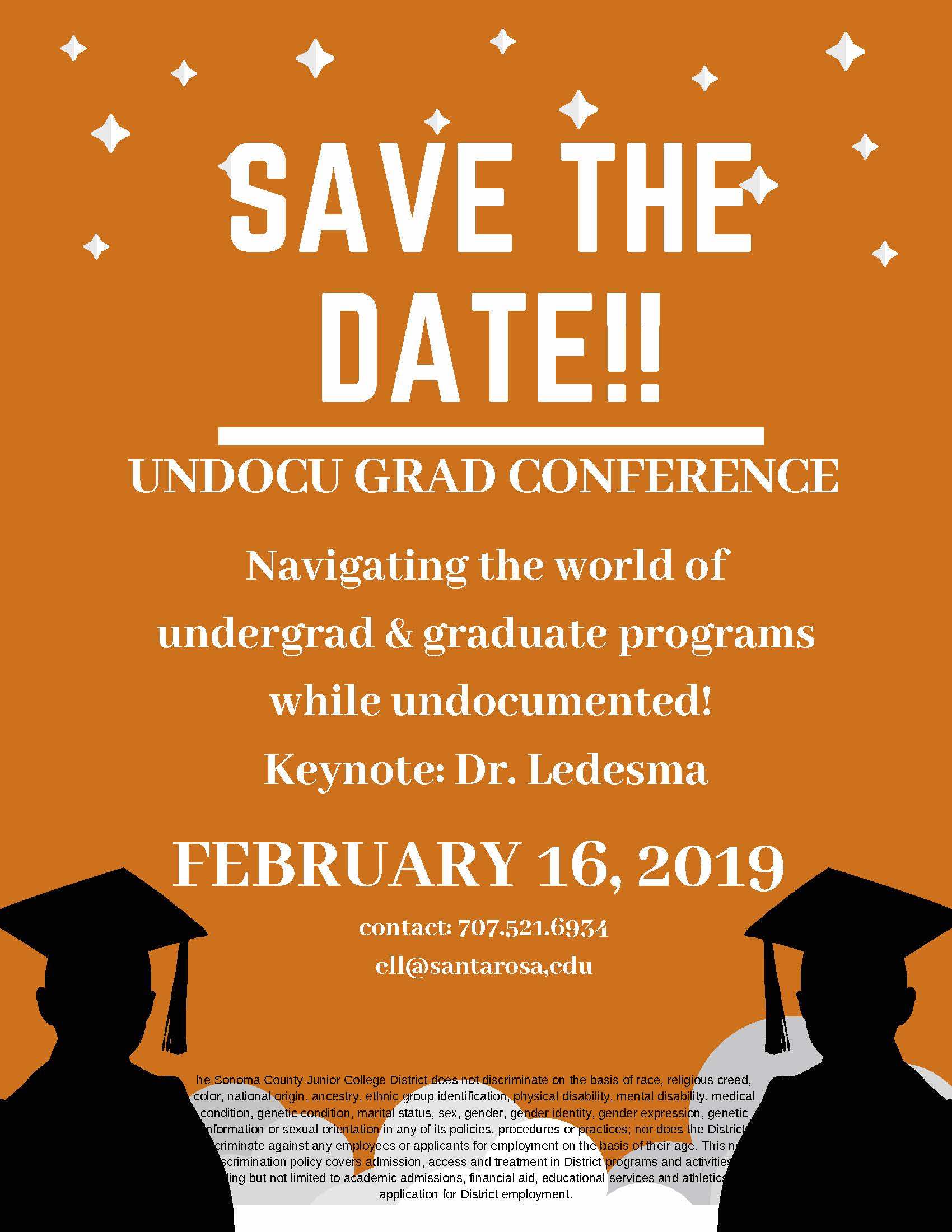 Save-the-Date UndocuGrad Flyer