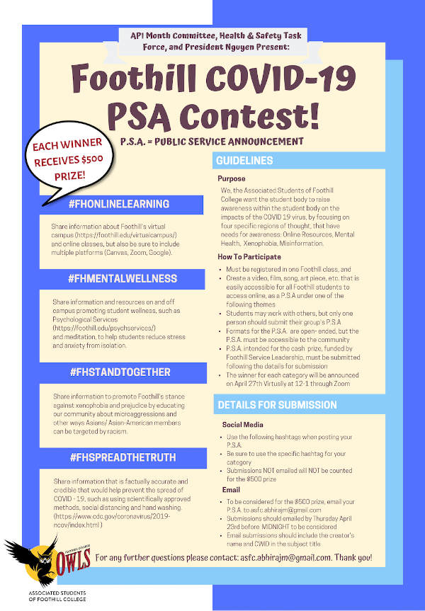 COVID PSA contest