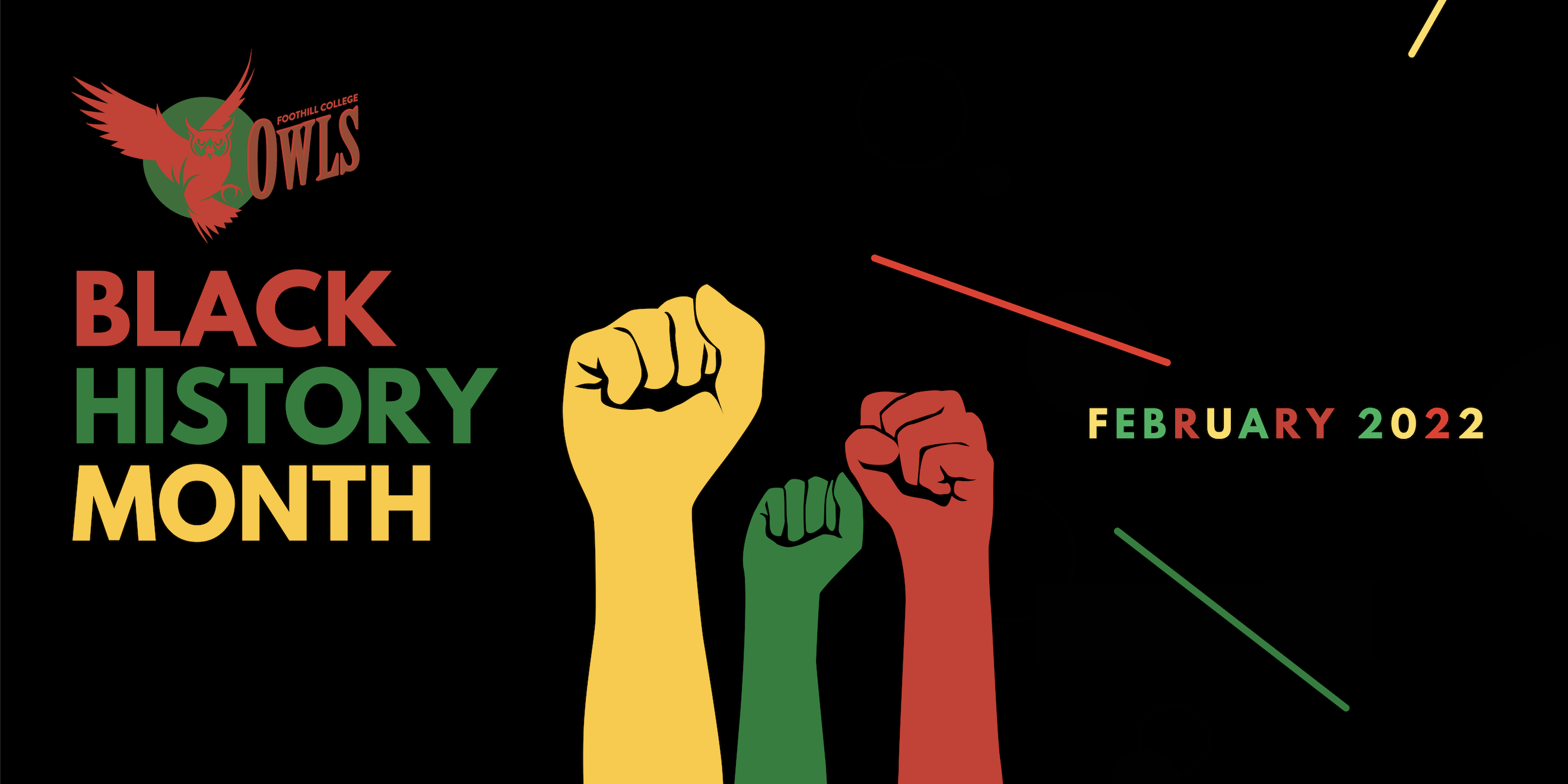 Black History Month banner