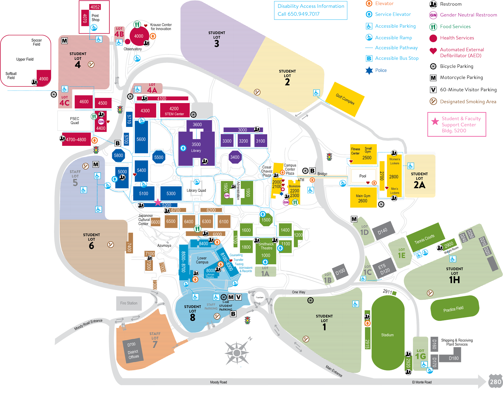 Ucsd Campus Map Printable View