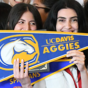 Transfer student with UCDavis Pendant